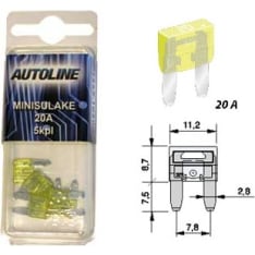 Autoline GM Mini 20A 5kpl sulake