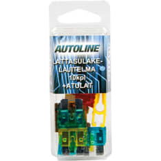 Autoline GM 10-osainen laattasulakelajitelma sulaketyökalulla