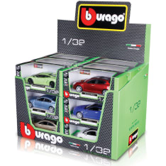 Bburago Car 1:32 Collezione assortment display