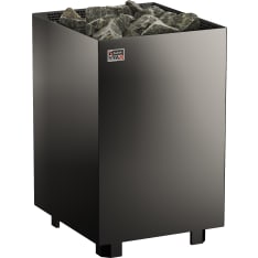 SAWO Nordex Floor 2.0 Black NS, 12,0 kW, 10-18 m3, erillinen ohjaus sähkökiuas