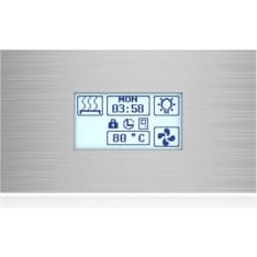 SAWO Innova Stainless Steel Touch kiukaan ohjainpaneeli