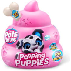 Pets Alive Pooping Puppies S1 interaktiivinen pehmokoira
