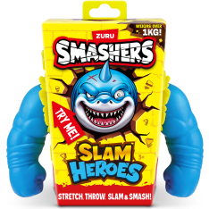 Smashers Slam Heroes Wrestler Shark S1 venyvä hahmo