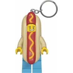 LEGO Hot Dog Man avaimenperä LED valolla