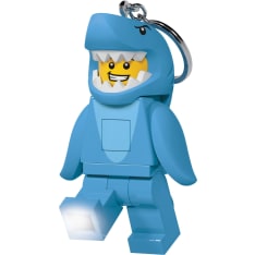 LEGO Classic Shark Suit Guy avaimenperä LED valolla