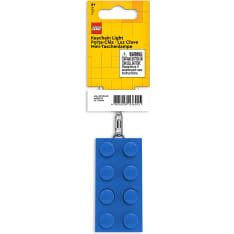 LEGO® Minifigurines™  2x4 Brick Blue avaimenperä LED valolla