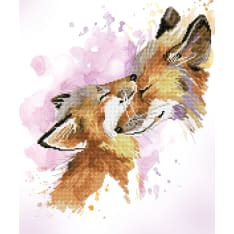 Diamond Dotz Fox Bliss 42x50cm timanttityö