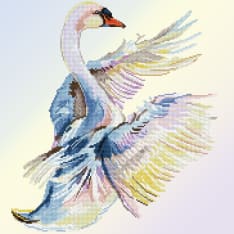 Diamond Dotz Graceful Landing 51x51cm timanttityö