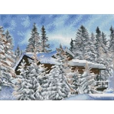 Diamond Dotz Alpine Retreat 41,00 x 31,00 cm diamond work