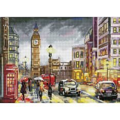 Diamond Dotz London Scene 37x51,5cm timanttityö