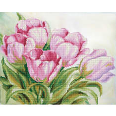 Diamond Dotz Tulip Swathe 37x52cm timanttityö