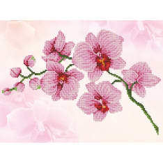 Diamond Dotz Orchid Spray 41x31cm timanttityö