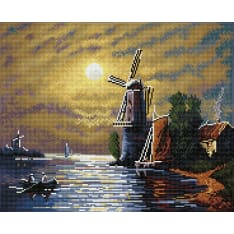 Diamond Dotz Evening Journey 52x42cm diamond work