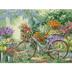 Diamond Dotz The Flower Mart 67x50cm timanttityö