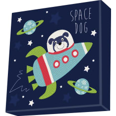 Diamond Dotz DOTZ BOX Space Dog 28x28cm timanttityö