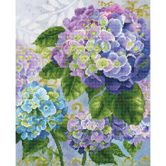 Diamond Dotz Hydrangea Garden 52x42cm timanttityö