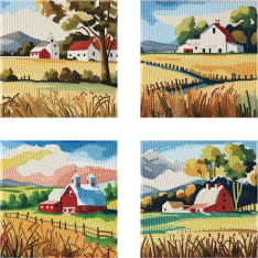 Diamond Dotz Countryside Views 12,70 x 12,70 cm diamond work