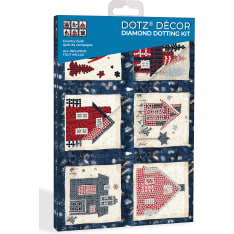 Diamond Dotz Country Quilt 30x20cm diamond work