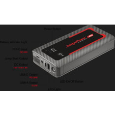 JumpsPower GT2 10000mAh 1000A apukäynnistin / virtapankki