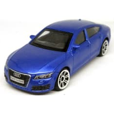 MSZ Audi A7 1:64 die-cast pikkuauto (värilajitelma)