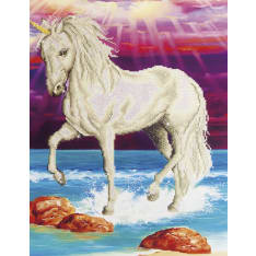 Diamond Dotz Magical unicorn 51x77cm diamond work