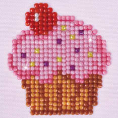 Diamond Dotz Cup cake yum 7,6x7,6cm timanttityö