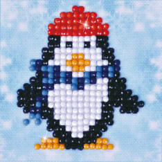 Diamond Dotz Penguin Waddle 7,6x7,6cm timanttityö