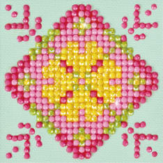Diamond Dotz Patchwork Mandala 7,6x7,6cm timanttityö
