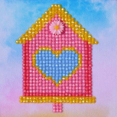 Diamond Dotz Home Sweet Home 10,2x10,2cm timanttityö