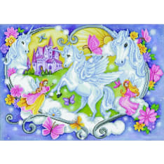 Diamond Dotz Princess magic 62x42cm timanttityö