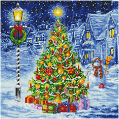 Diamond Dotz Oh Christmas Tree 67x67cm timanttityö