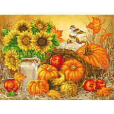 Diamond Dotz Autumn Harvest 56x42cm diamond work