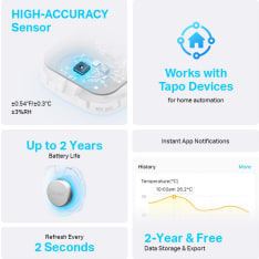 TP-LINK Tapo T310 smart temperature and humidity meter