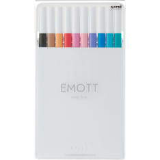 Uni Emott fineline 10 pcs no.2 colored pencil set