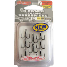 Owner STN46BC 3-prong tube fly hook