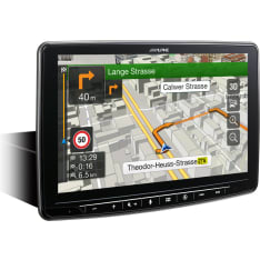 Alpine INE-F904D Halo9 Navi navigaaattorilla multimediasoitin