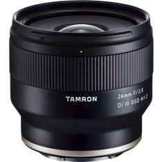 Tamron 24mm f/2.8 DI III OSD M1:2 Sony FE objektiivi