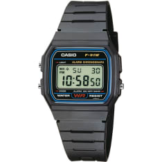 Casio F-91W-1YEG men's wristwatch