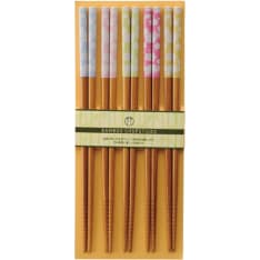 Kawai Susutake Tansai Sakura 5P chopsticks