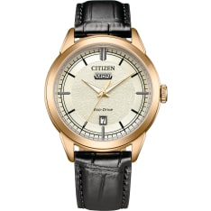 Citizen Eco-Drive Leather AW0153-04A Wristwatch