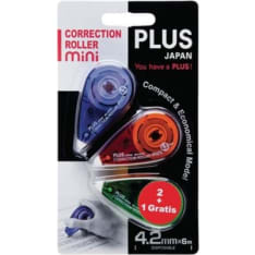 Plus korjausrollerit 3kpl/pkt