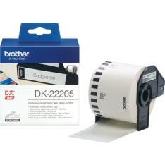Brother DK22205 62mm x 30.5m continuous roll label