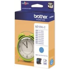 Brother LC125XL syaani mustepatruuna