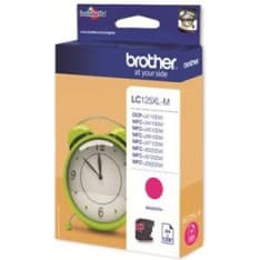 Brother LC125XL magenta mustepatruuna