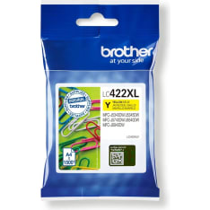 Brother LC422XLY riittoisa keltainen mustekasetti