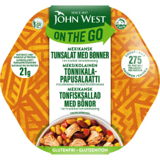John West On The Go Meksikolainen 220g tonnikala-papusalaatti