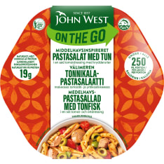 John West On The Go Välimeren 220g tonnikala-pastasalaatti