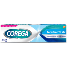 Corega Ultra Neutral Taste 40 g denture adhesive cream