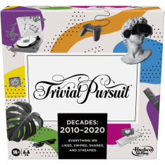 Trivial Pursuit 2010 - 2020 luvut lautapeli