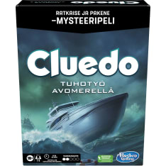 Hasbro Gaming Cluedo Tuhotyö avomerellä lautapeli